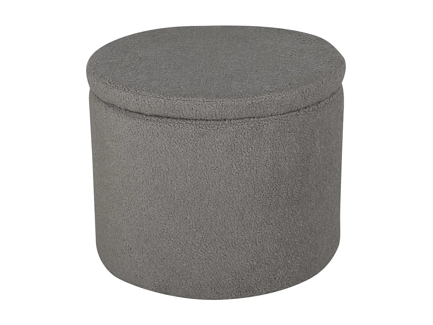 Venture Home Pouf Dunken 51x51x43 Teddy Grège