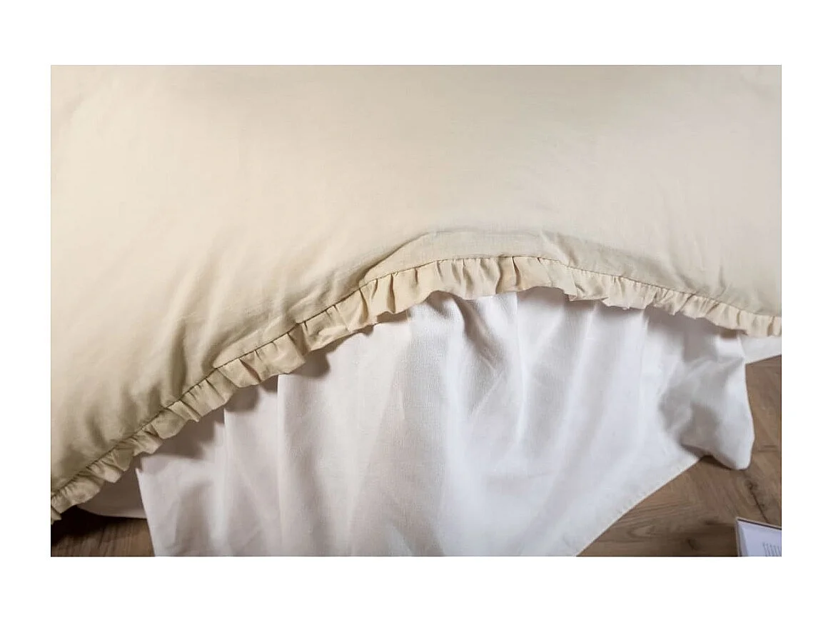 Dekbedovertrek Lias 200x150 cm katoen beige