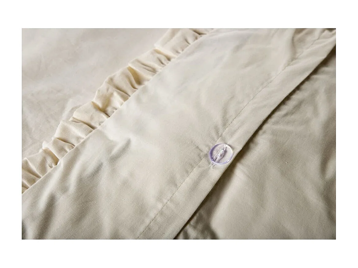 Dekbedovertrek Lias 200x150 cm katoen beige