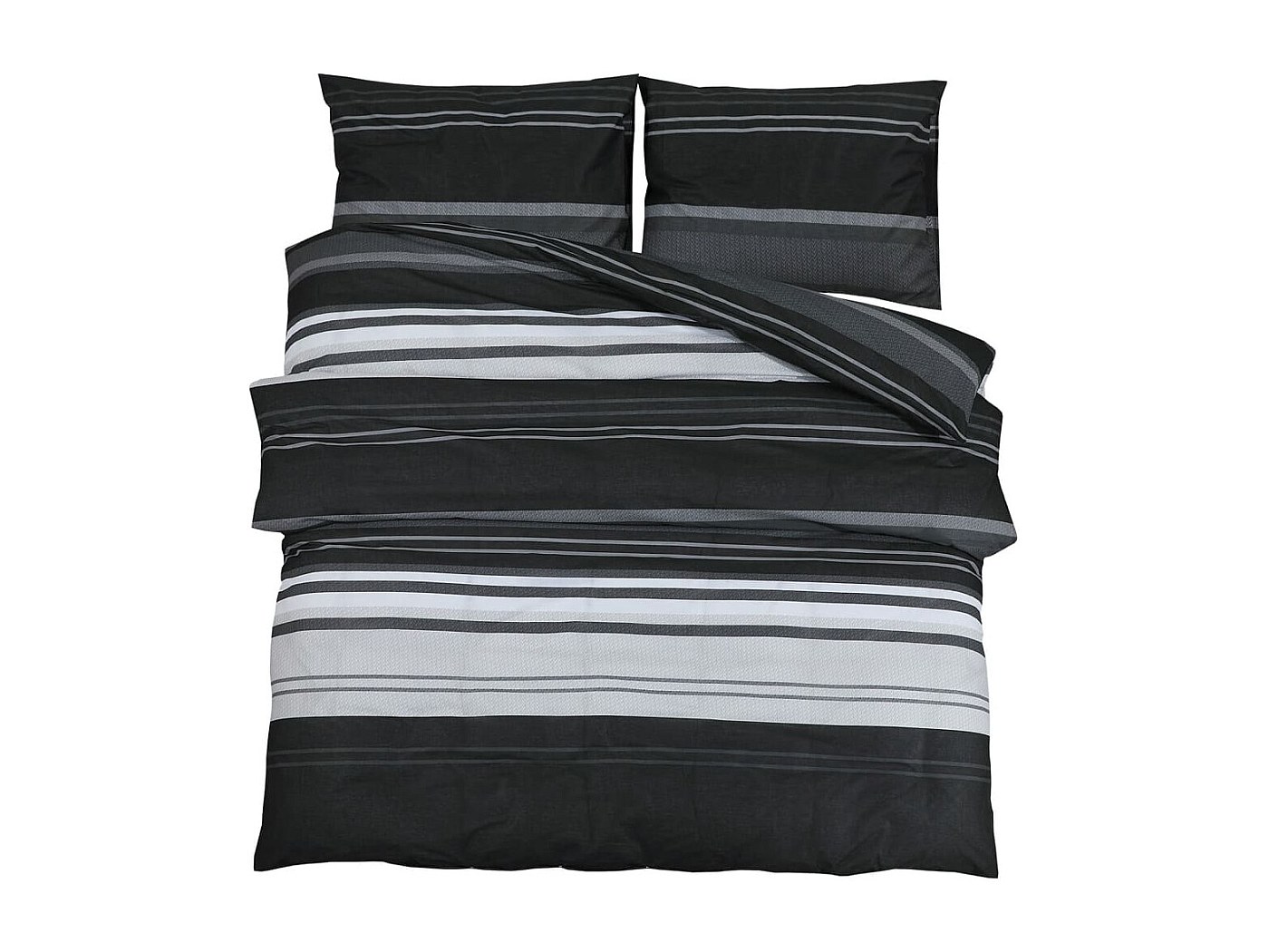 Housse de couette à motif géométrique pour grand lit, housse