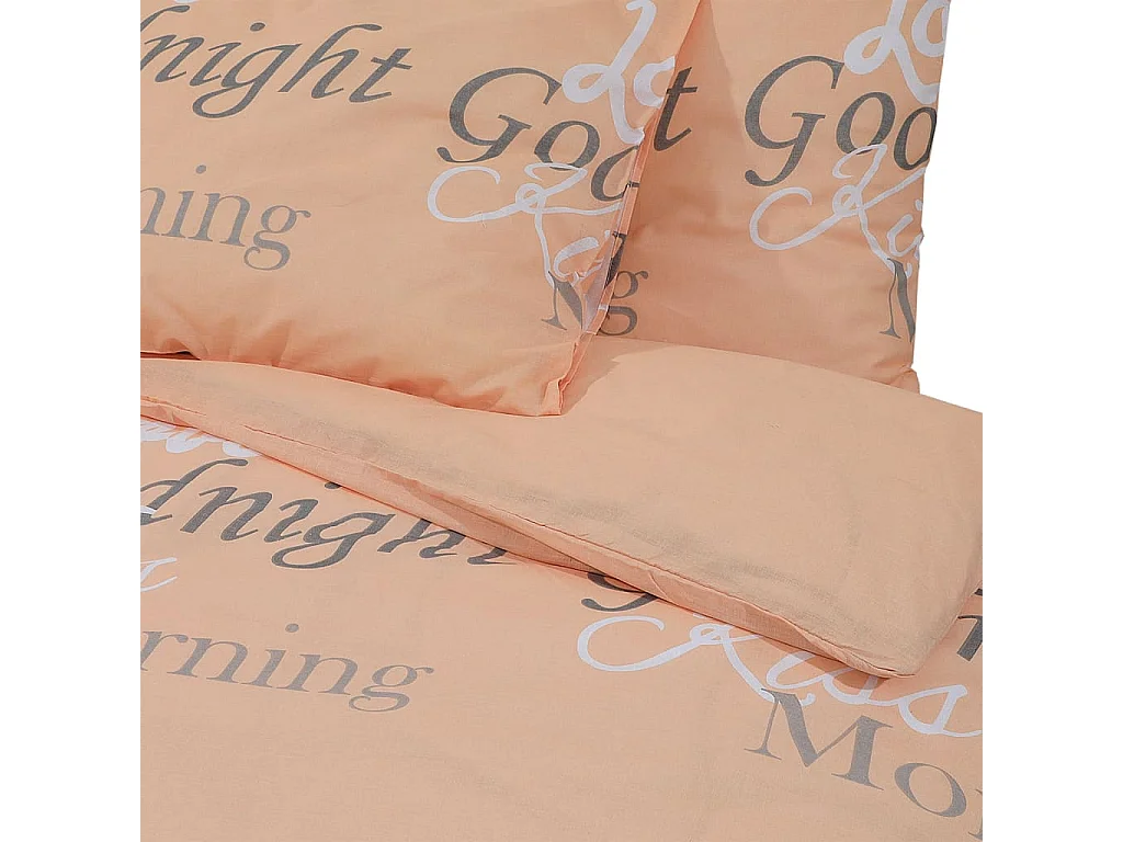 Dekbedovertrekset 135x200 cm katoen roze