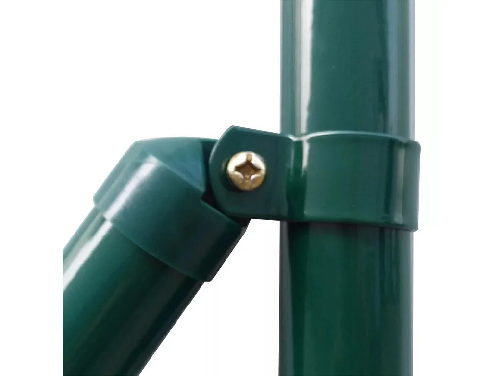 Clôture Euro Acier 25 x 1,2 m Vert 2