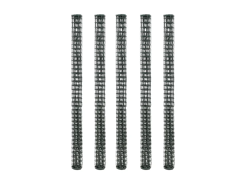 Mailles de clôture de jardin 5 pcs PEHD 1x1,2 m Vert