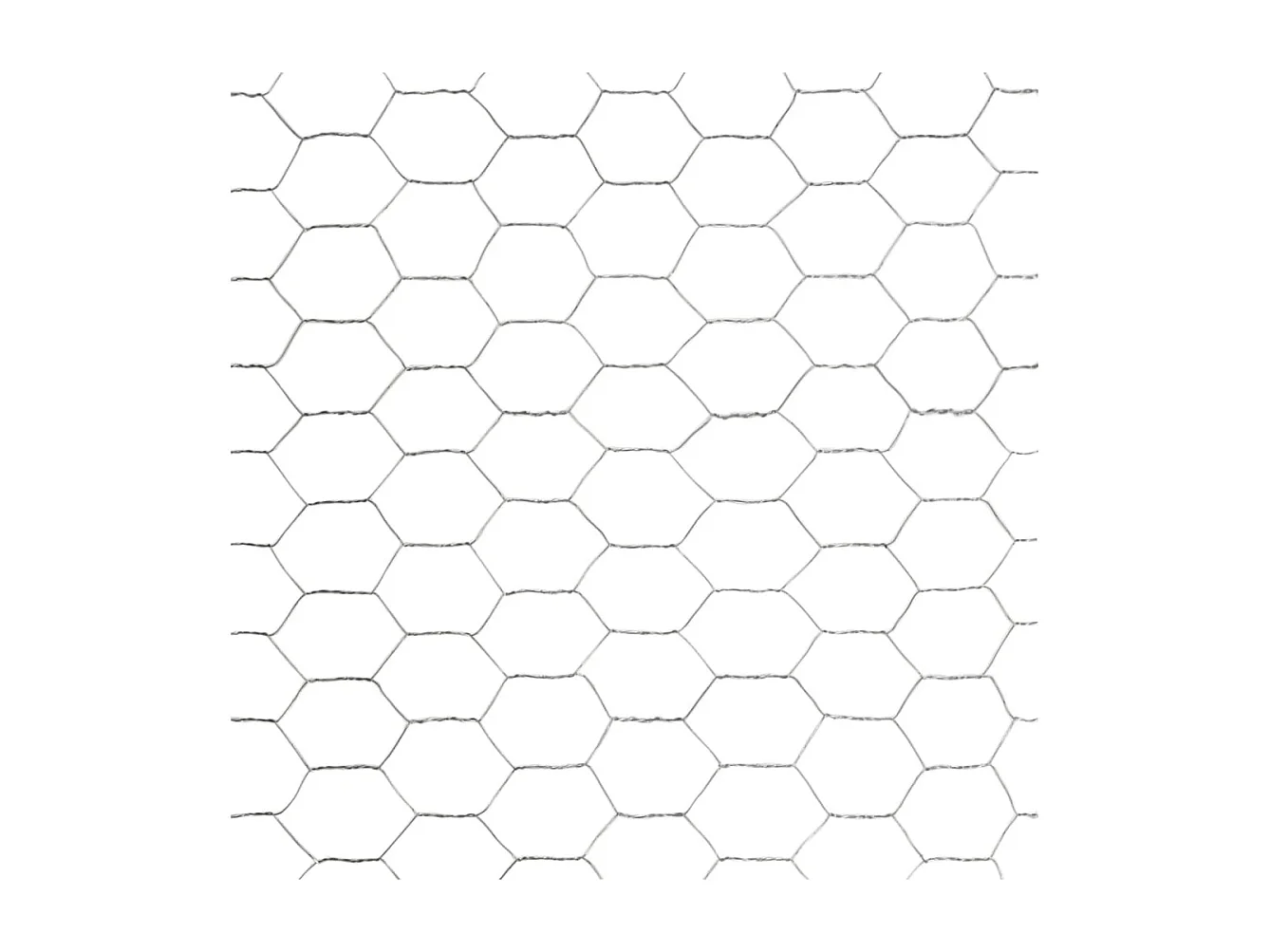 Grillage pour volière Acier galvanisé 25x1,5 m Argenté 2