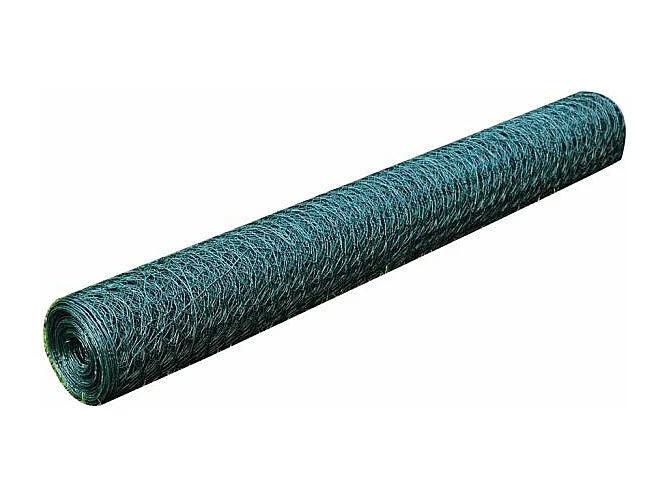 Grillage Acier galvanisé et revêtement en PVC 25x0,75 m Vert 3