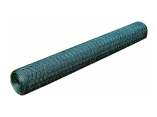 Grillage Acier galvanisé et revêtement en PVC 25x0,75 m Vert 2