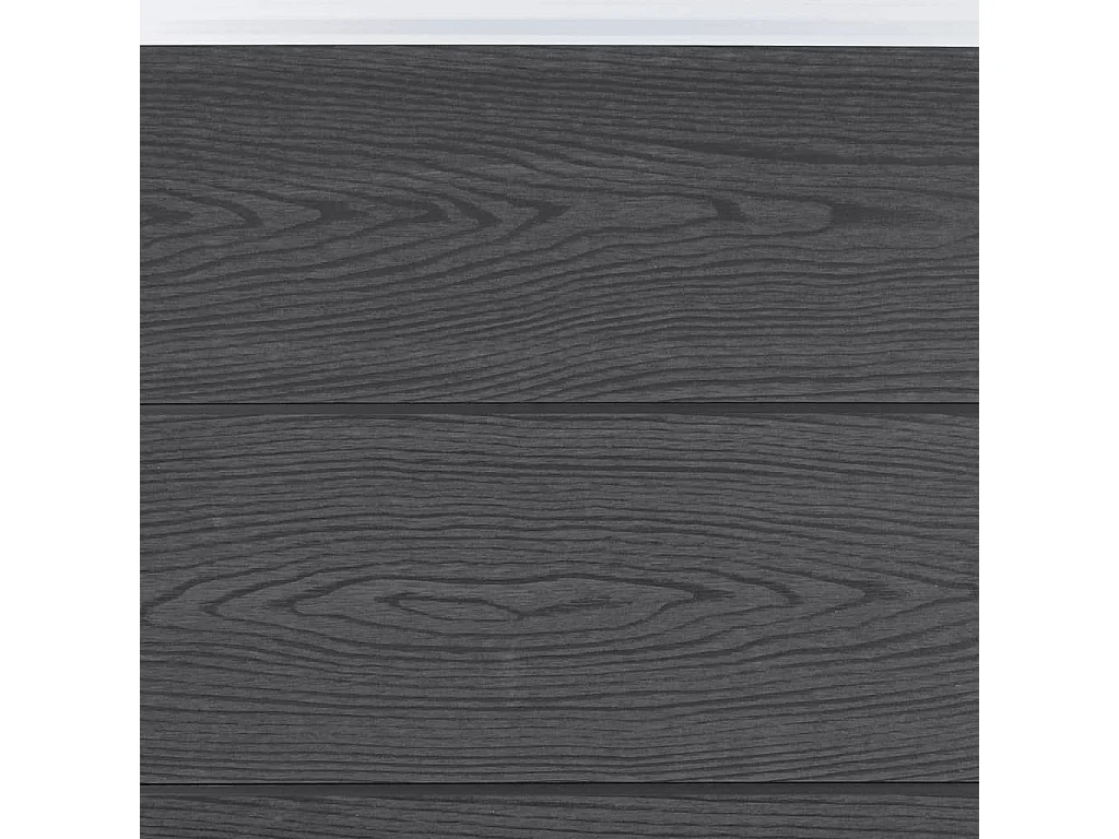 Ensemble de panneaux de clôture gris 526x186 WPC