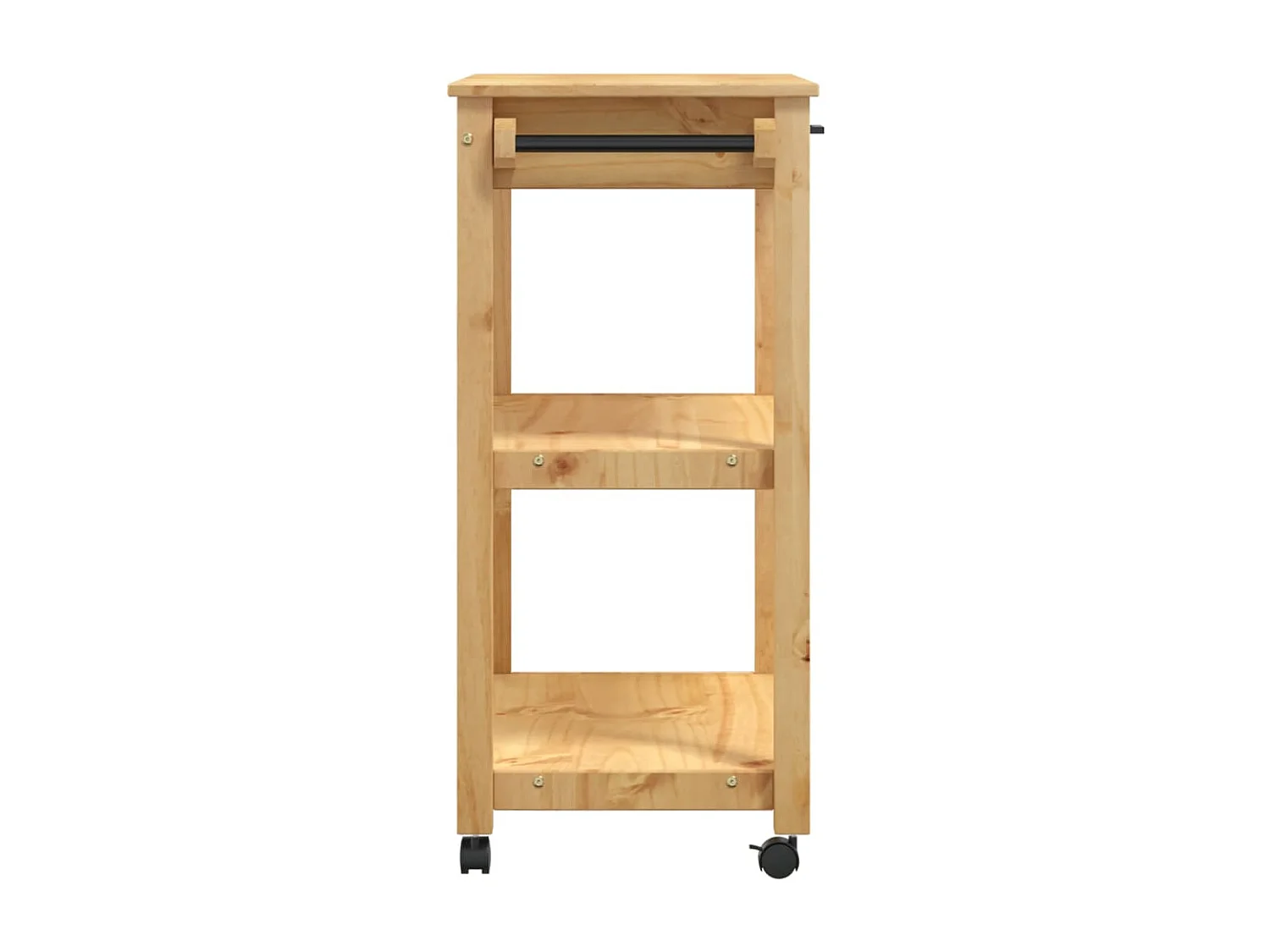 Chariot de cuisine MONZA 84x40x90 bois massif de pin