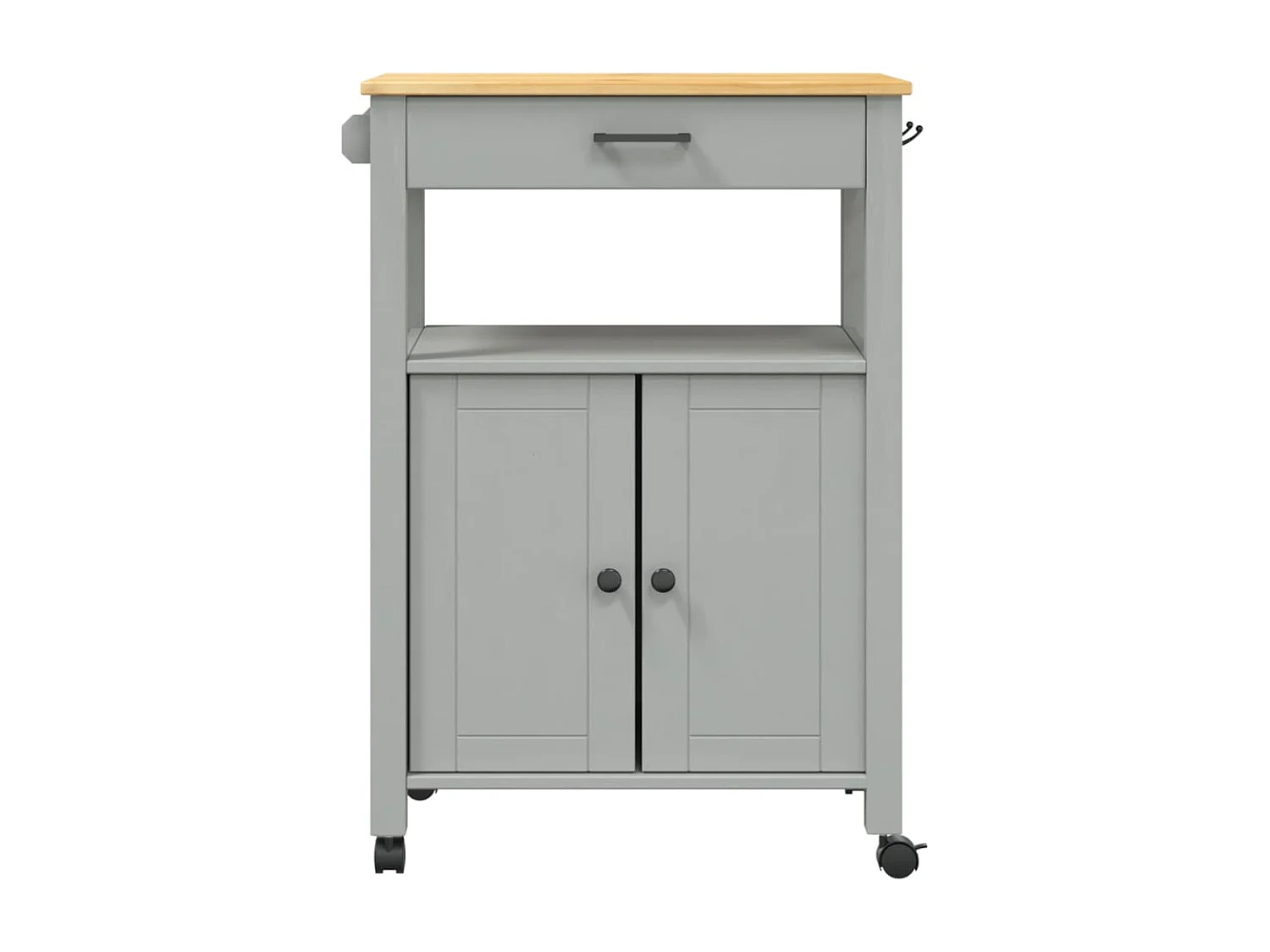 Chariot de cuisine MONZA 60x40x90 bois massif de pin