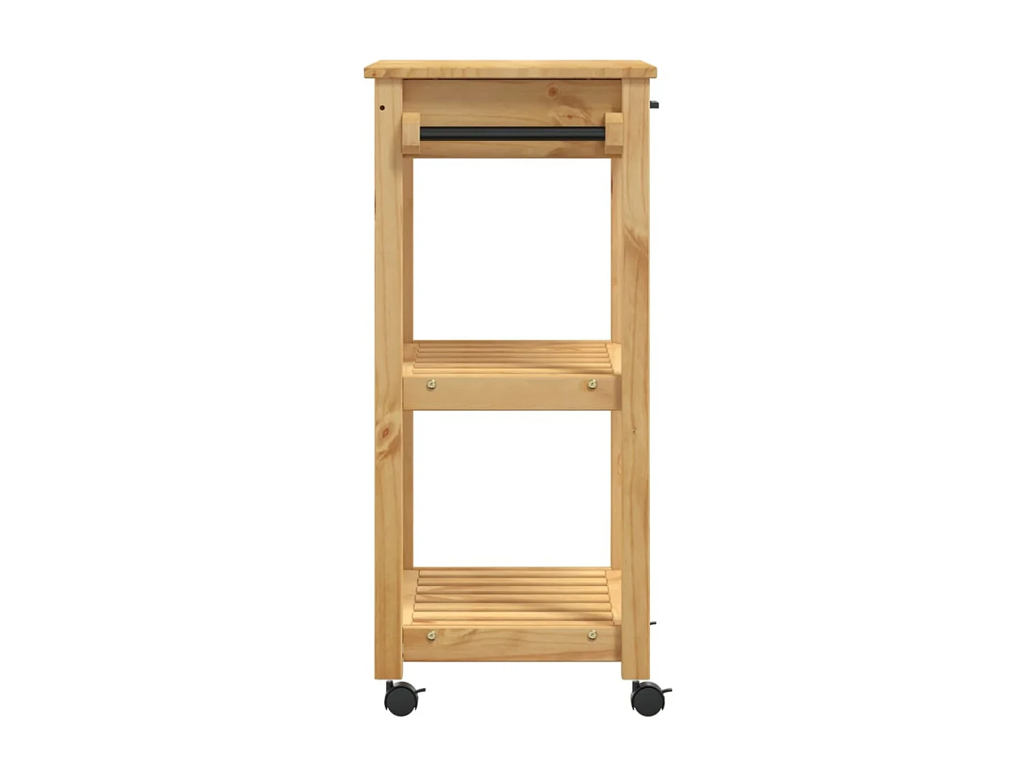 Chariot de cuisine MONZA 60x40x90 bois massif de pin