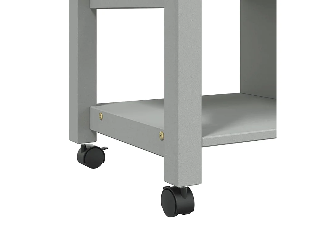 Chariot de cuisine MONZA 84x40x90 bois massif de pin