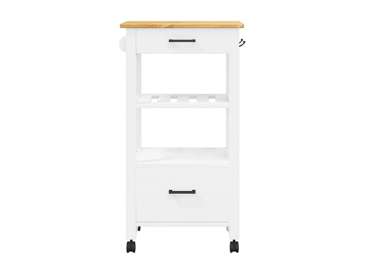 Chariot de cuisine MONZA 48x40x90 bois massif de pin