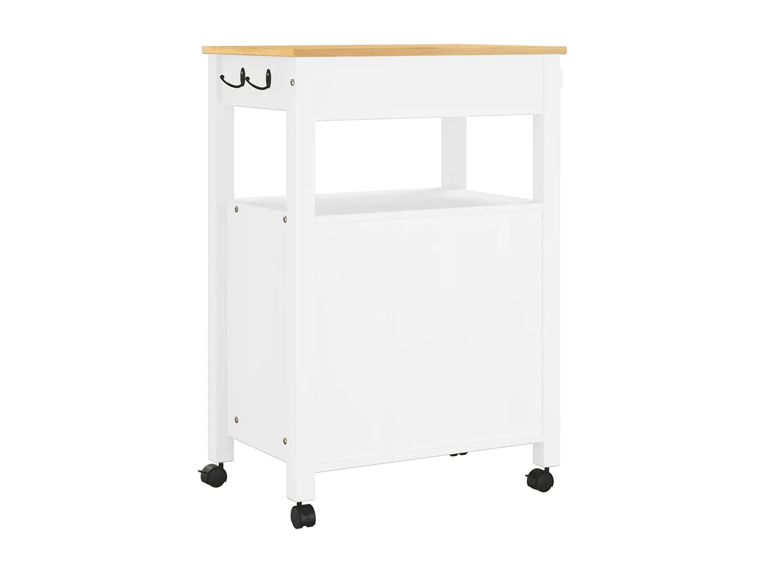 Chariot de cuisine MONZA 60x40x90 bois massif de pin