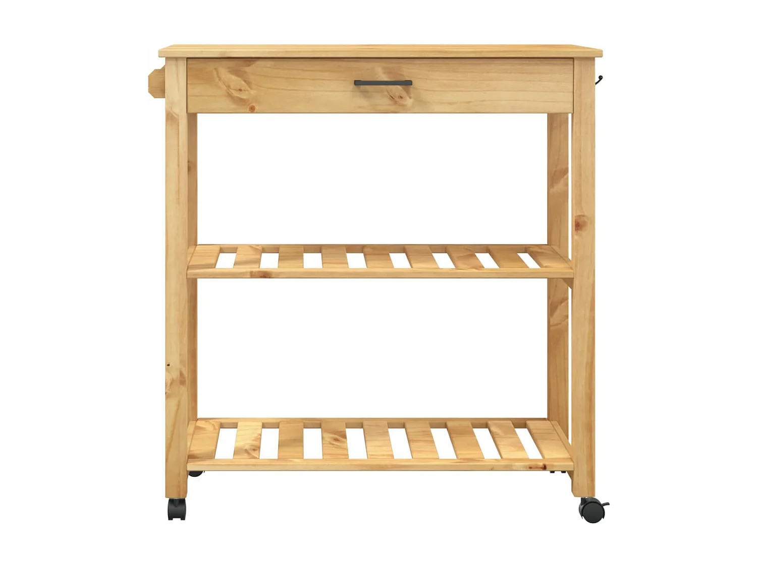 Chariot de cuisine MONZA 84x40x90 bois massif de pin