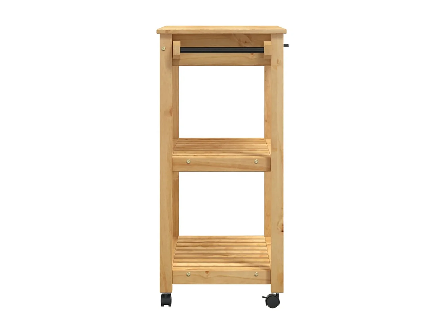 Chariot de cuisine MONZA 84x40x90 bois massif de pin