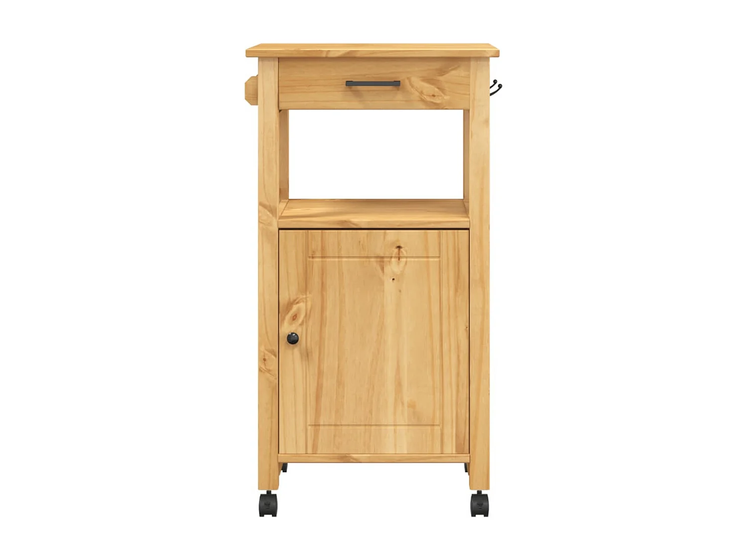 Chariot de cuisine MONZA 48x40x90 bois massif de pin