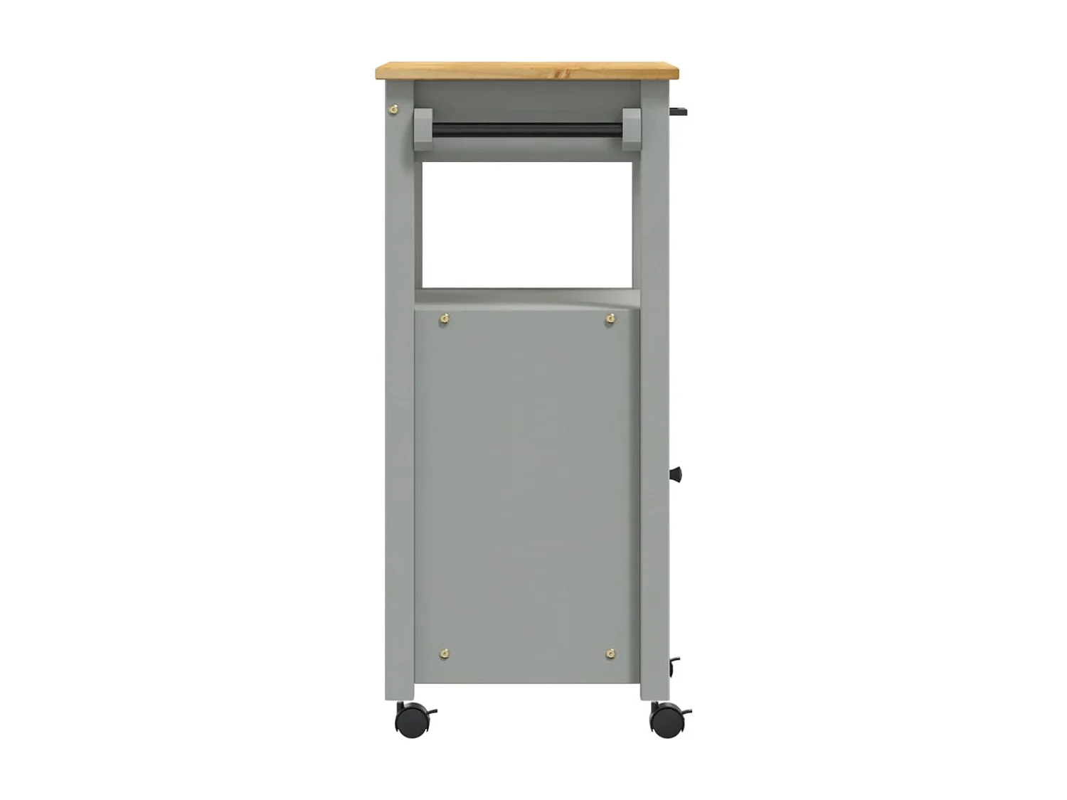 Chariot de cuisine MONZA 48x40x90 bois massif de pin