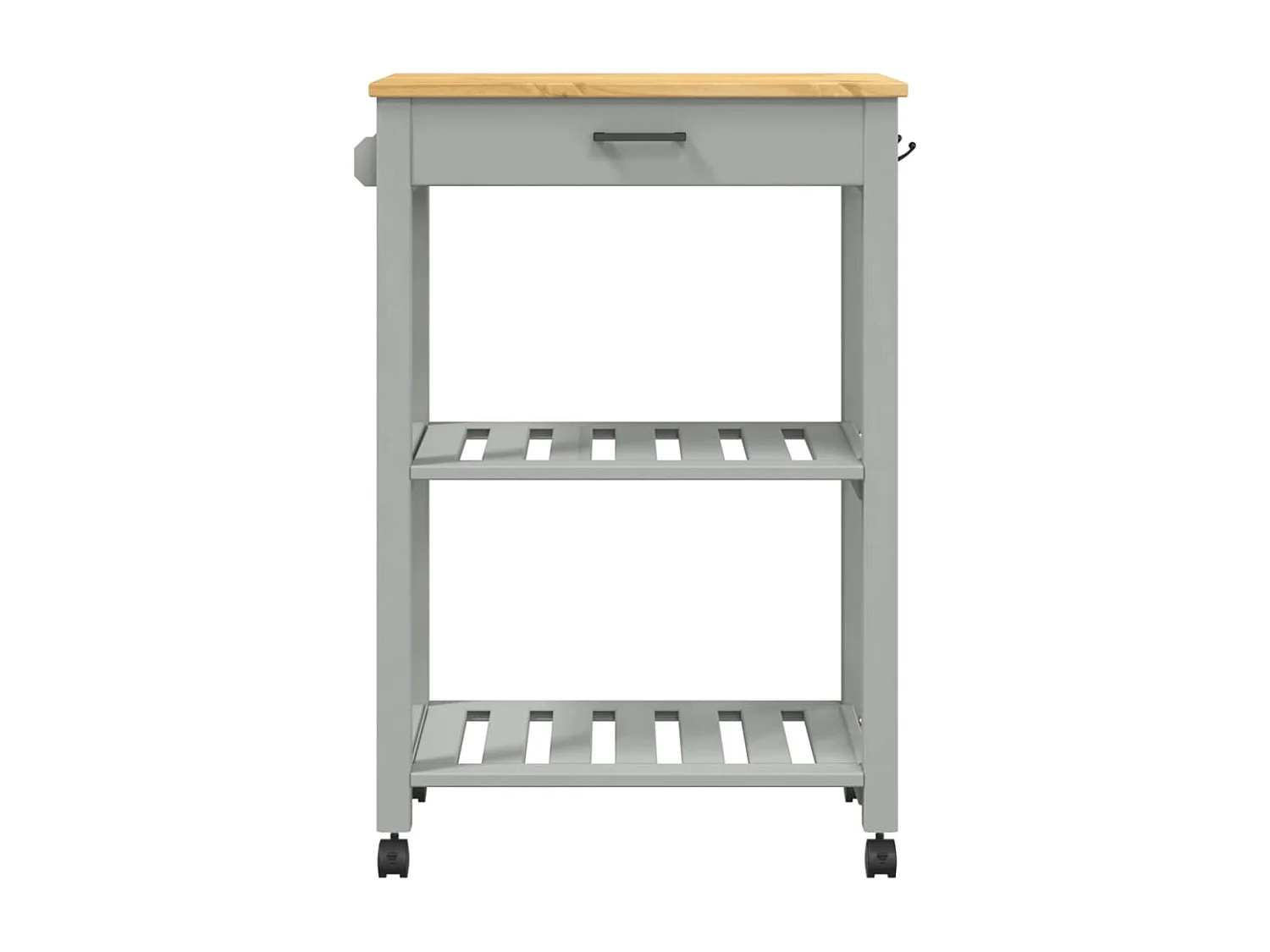 Keukentrolley MONZA 60x40x90 cm massief grenenhout