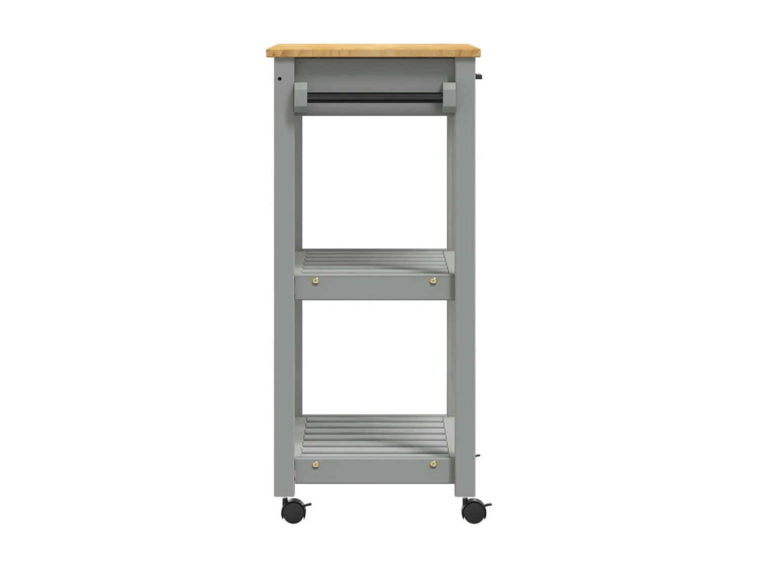 Keukentrolley MONZA 60x40x90 cm massief grenenhout