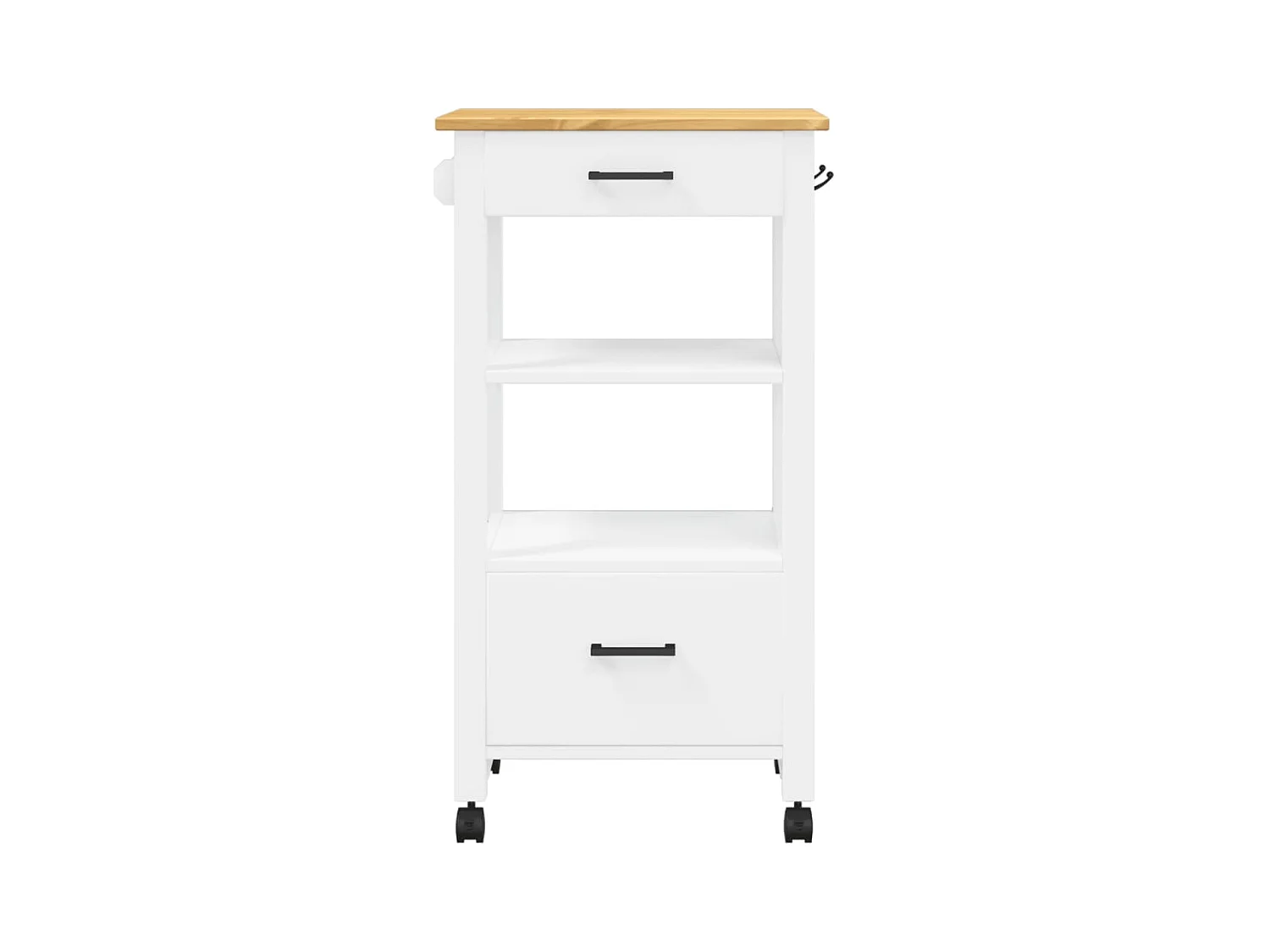 Chariot de cuisine MONZA 48x40x90 bois massif de pin