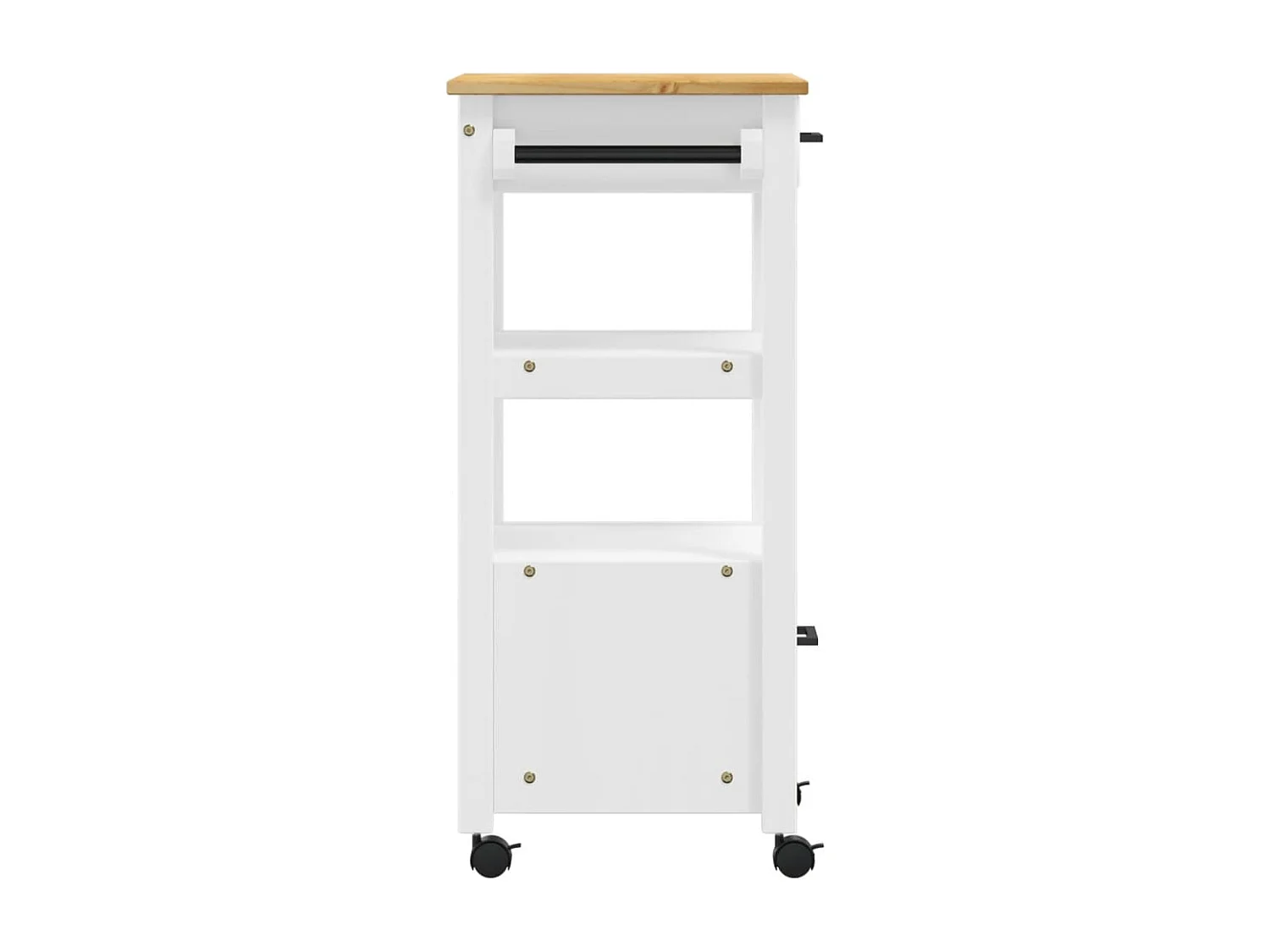 Chariot de cuisine MONZA 48x40x90 bois massif de pin