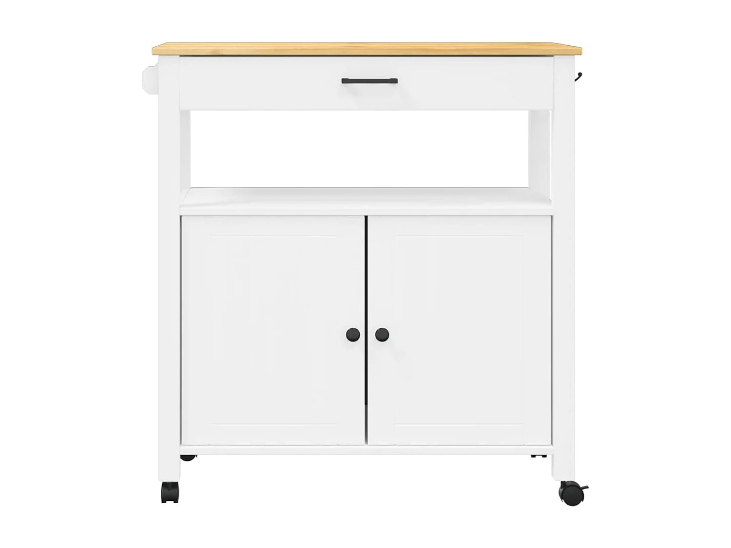 Chariot de cuisine MONZA 84x40x90 bois massif de pin