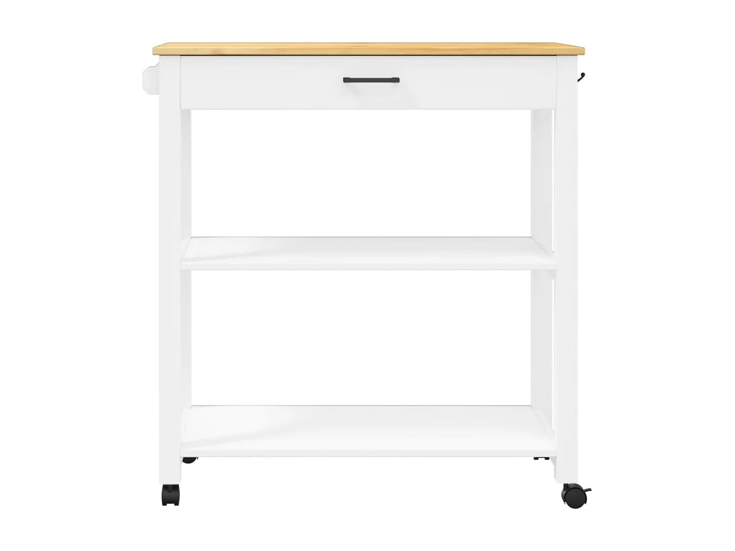 Chariot de cuisine MONZA 84x40x90 bois massif de pin