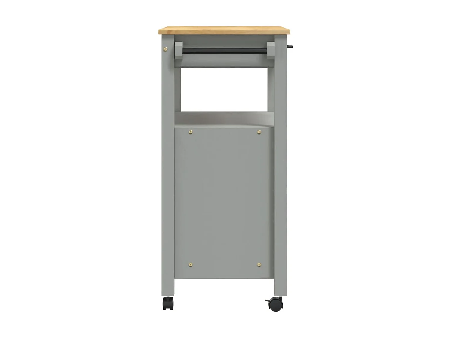 Chariot de cuisine MONZA 84x40x90 bois massif de pin