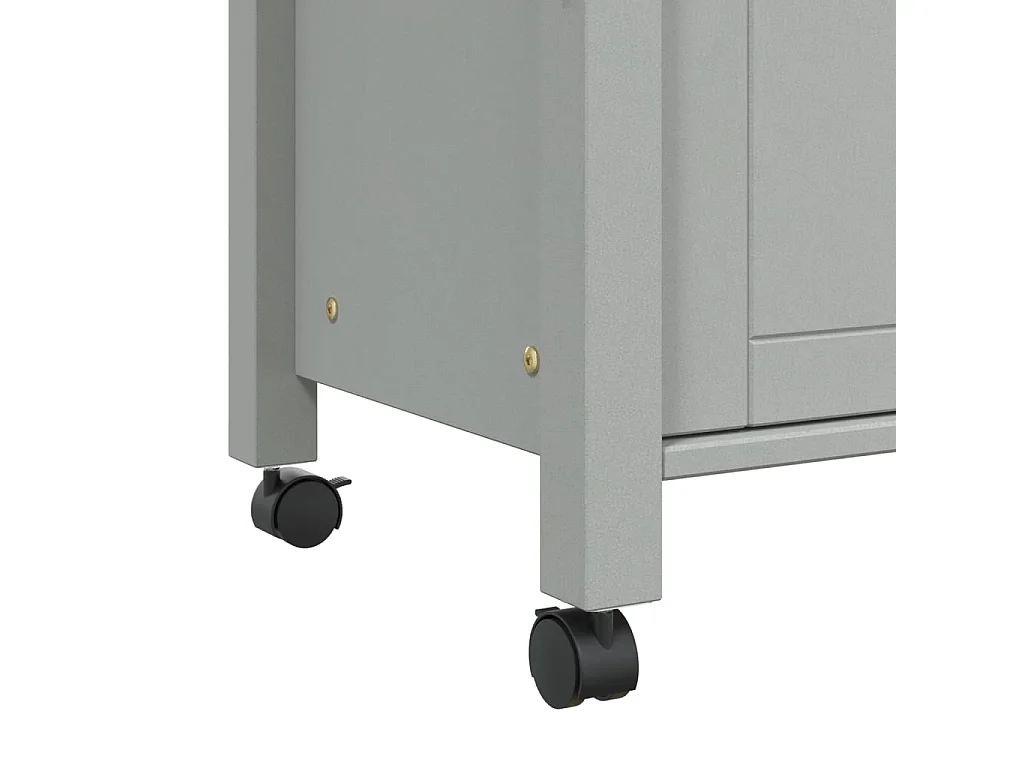 Chariot de cuisine MONZA 84x40x90 bois massif de pin