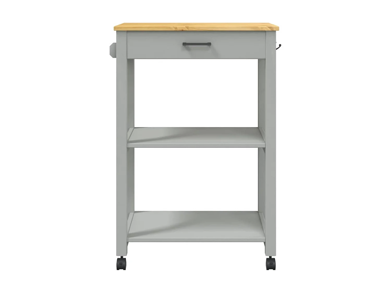 Chariot de cuisine MONZA 60x40x90 bois massif de pin