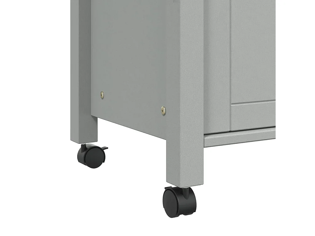 Chariot de cuisine MONZA 84x40x90 bois massif de pin