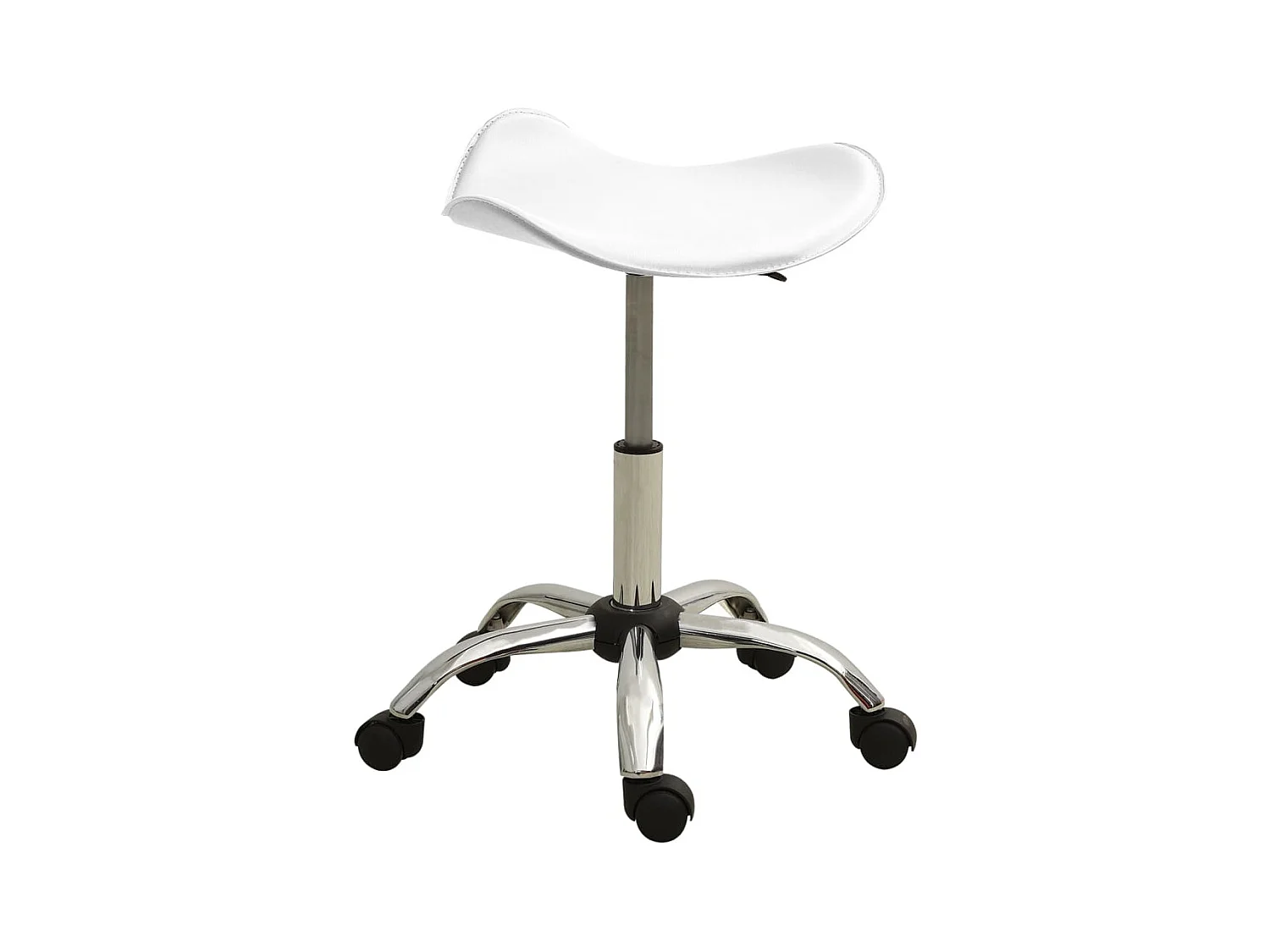 Chaise de massage Blanc Similicuir