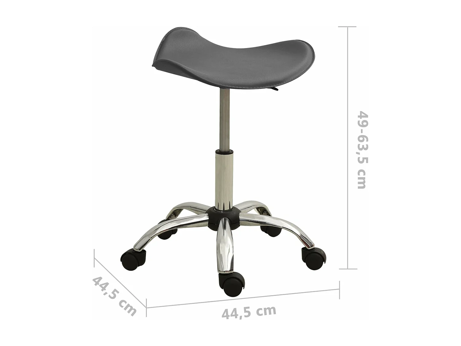 Chaise de massage Gris Similicuir