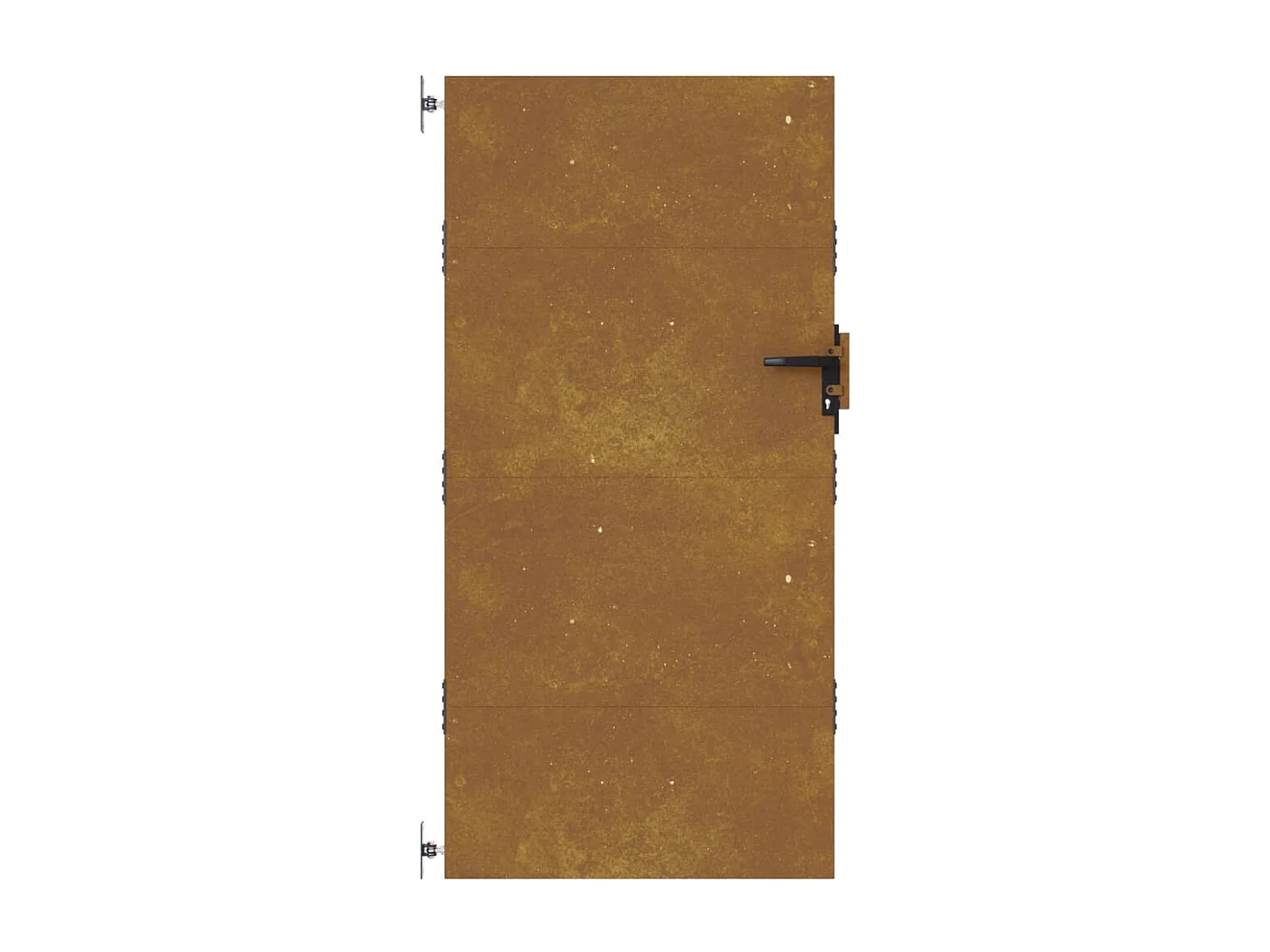 Portail de jardin 85x175 acier corten