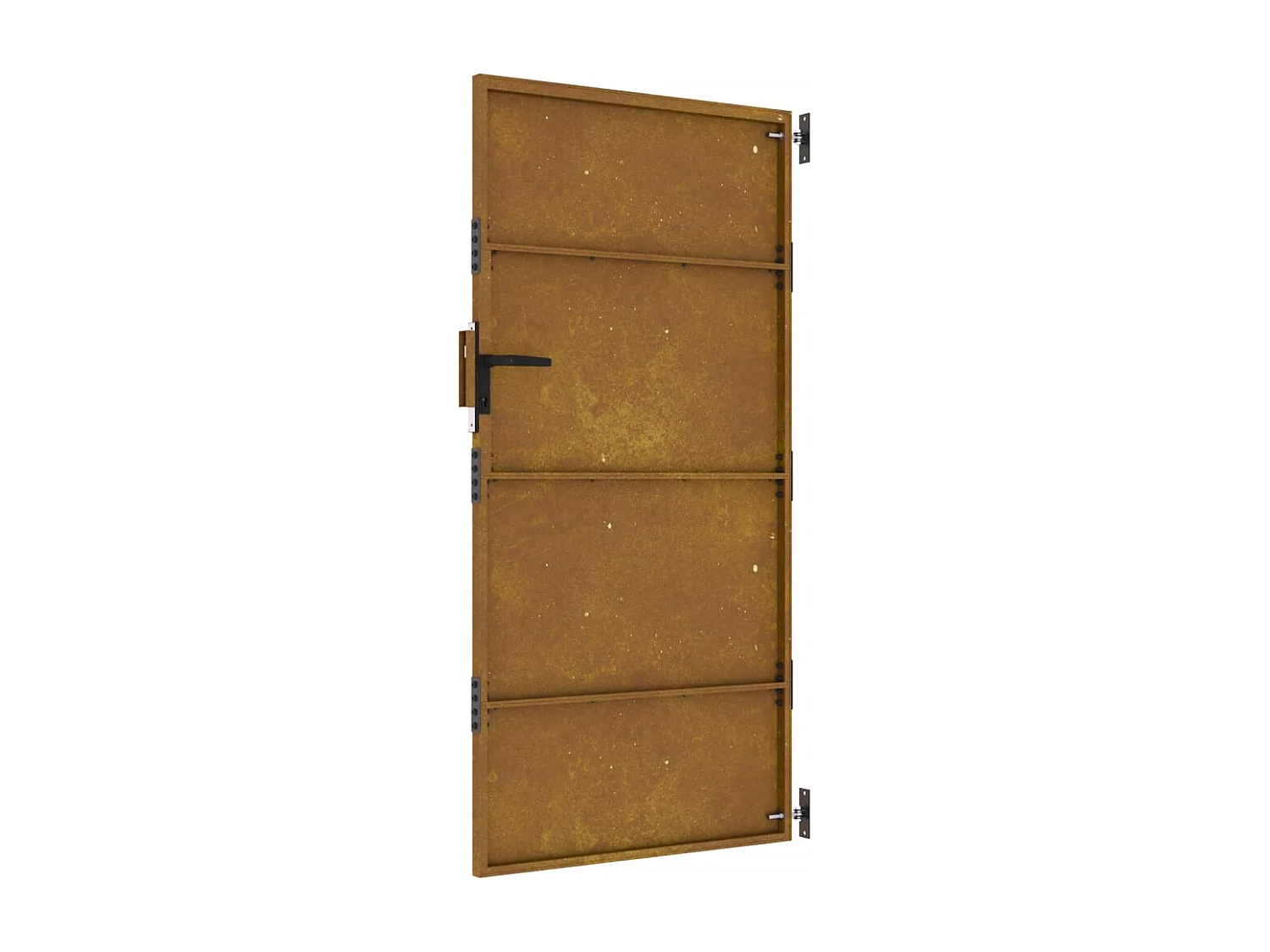 Portail de jardin 85x175 acier corten