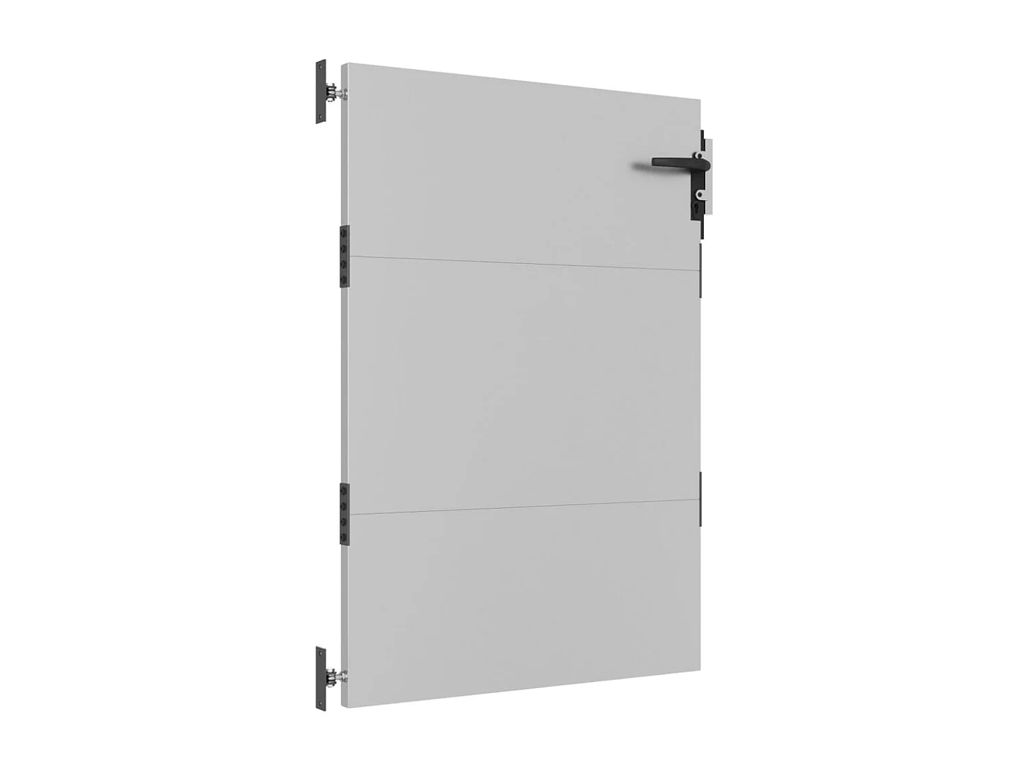 Portail de jardin 85x125 acier corten