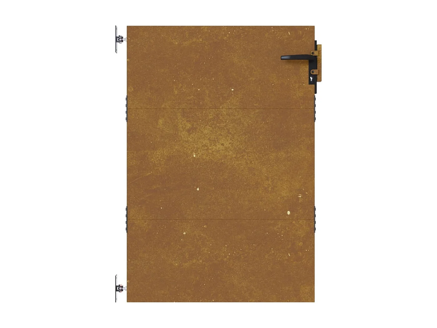 Portail de jardin 85x125 acier corten