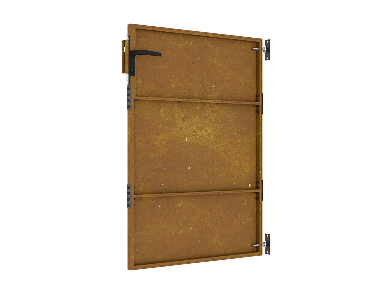 Portail de jardin 85x125 acier corten