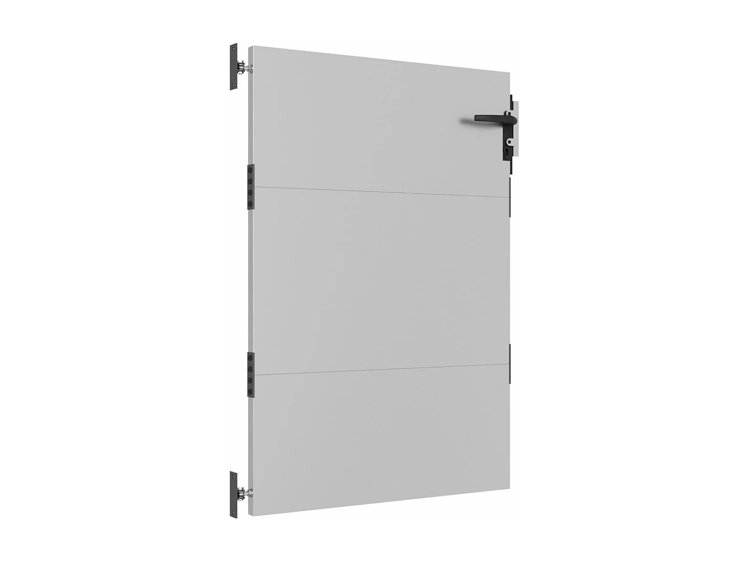 Portail de jardin 85x150 acier corten