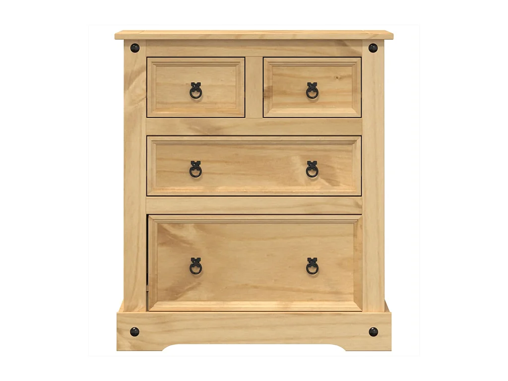 Commode Corona 80x43x91 bois massif de pin