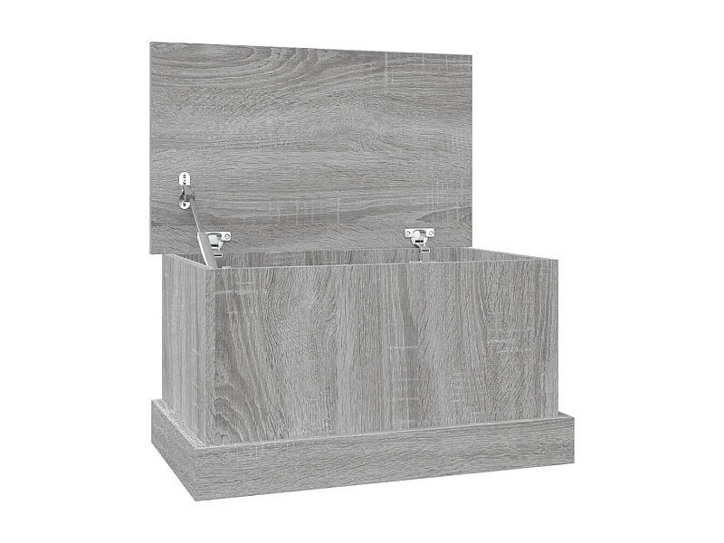 Boîte de rangement sonoma gris 50x30x28 bois d'ingénierie