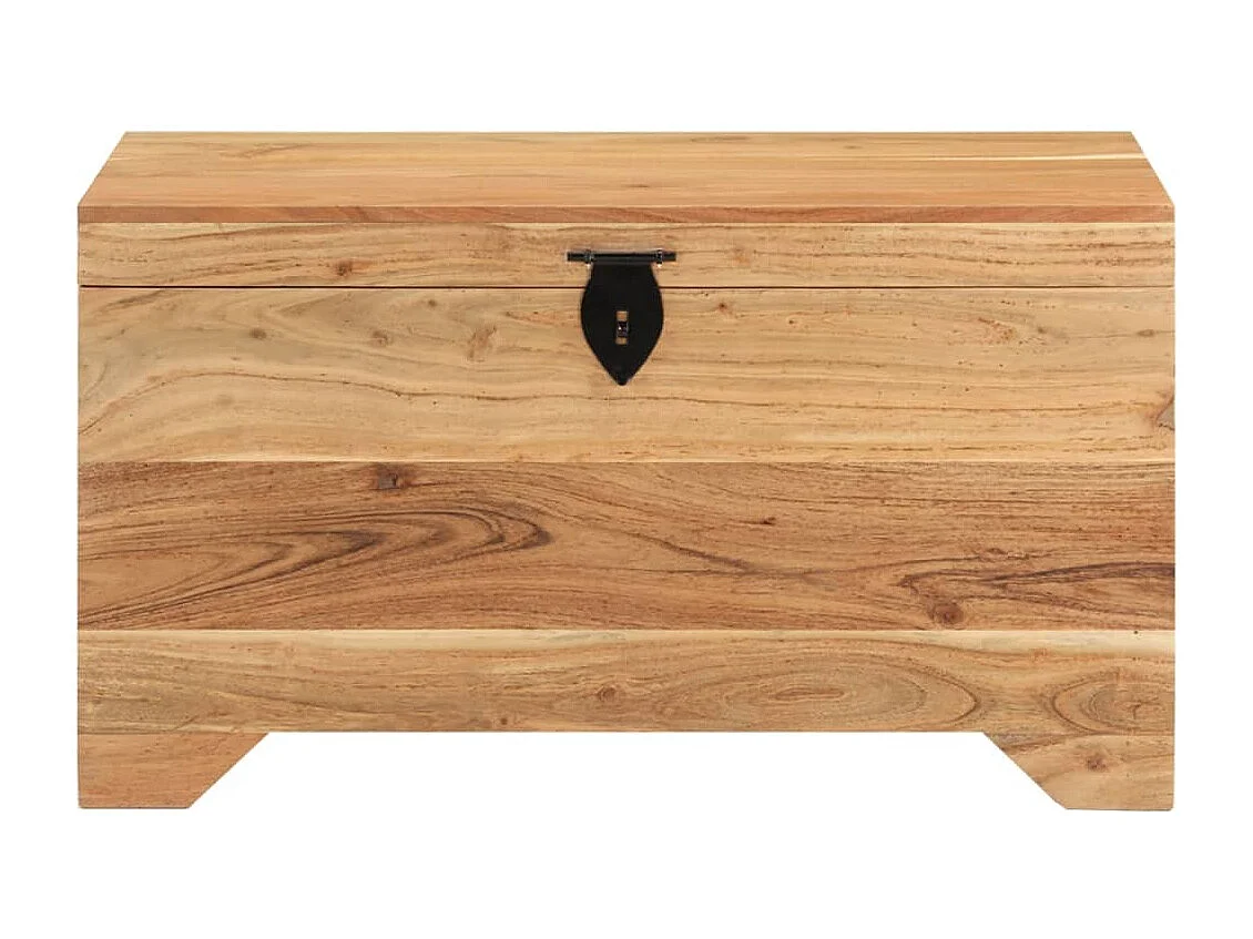 Coffre de rangement Bois d'acacia solide