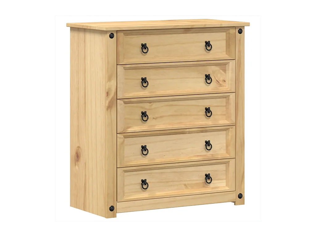 Ladekast Corona 80x40x89 cm massief grenenhout