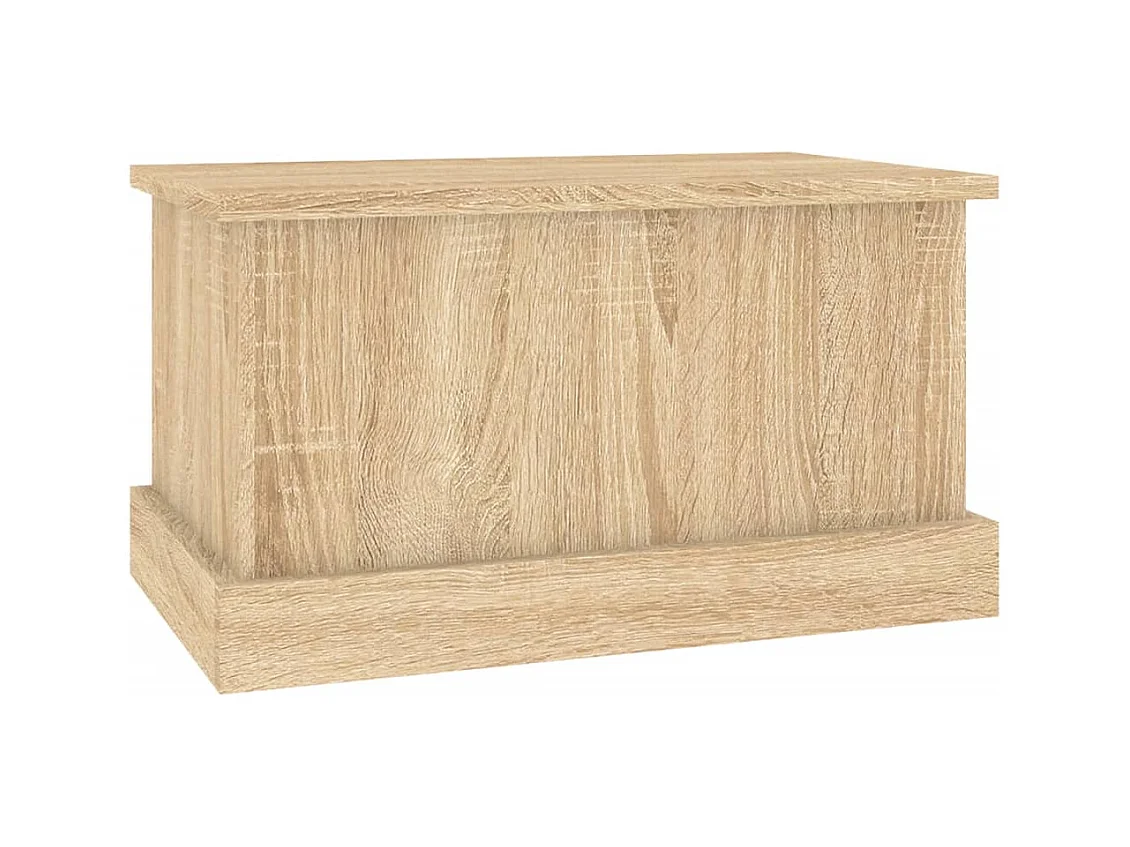 Boîte de rangement chêne sonoma 50x30x28 bois d'ingénierie