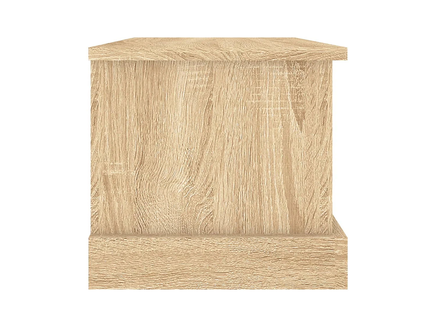 Boîte de rangement chêne sonoma 50x30x28 bois d'ingénierie