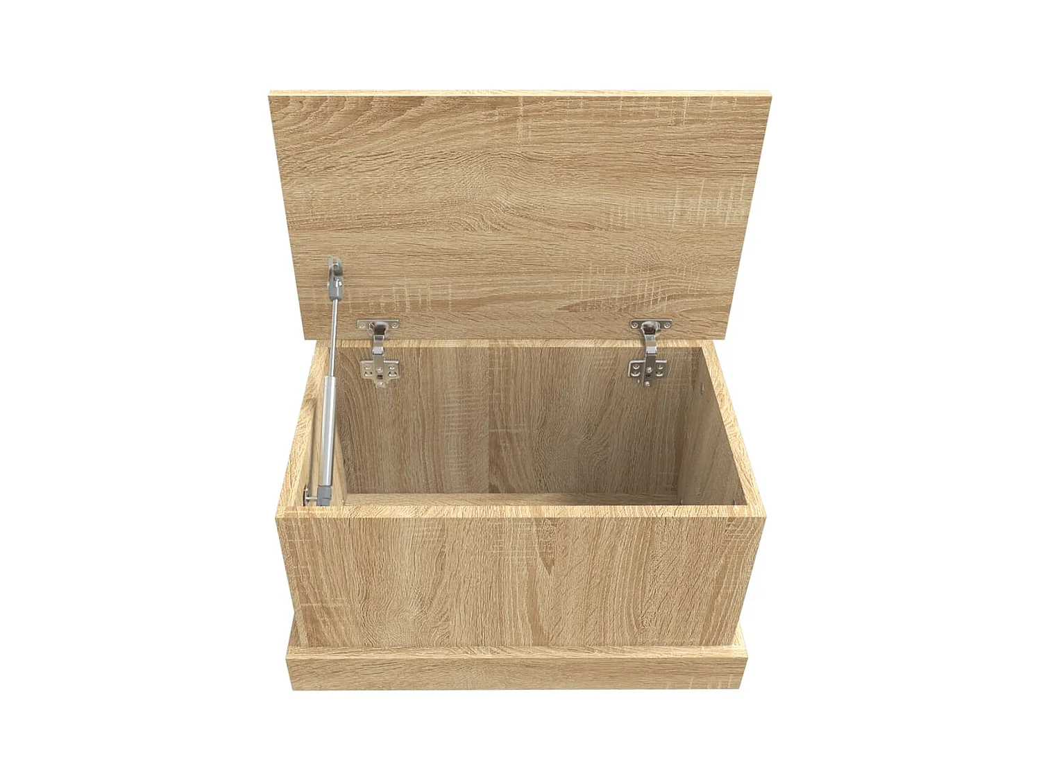 Boîte de rangement chêne sonoma 50x30x28 bois d'ingénierie