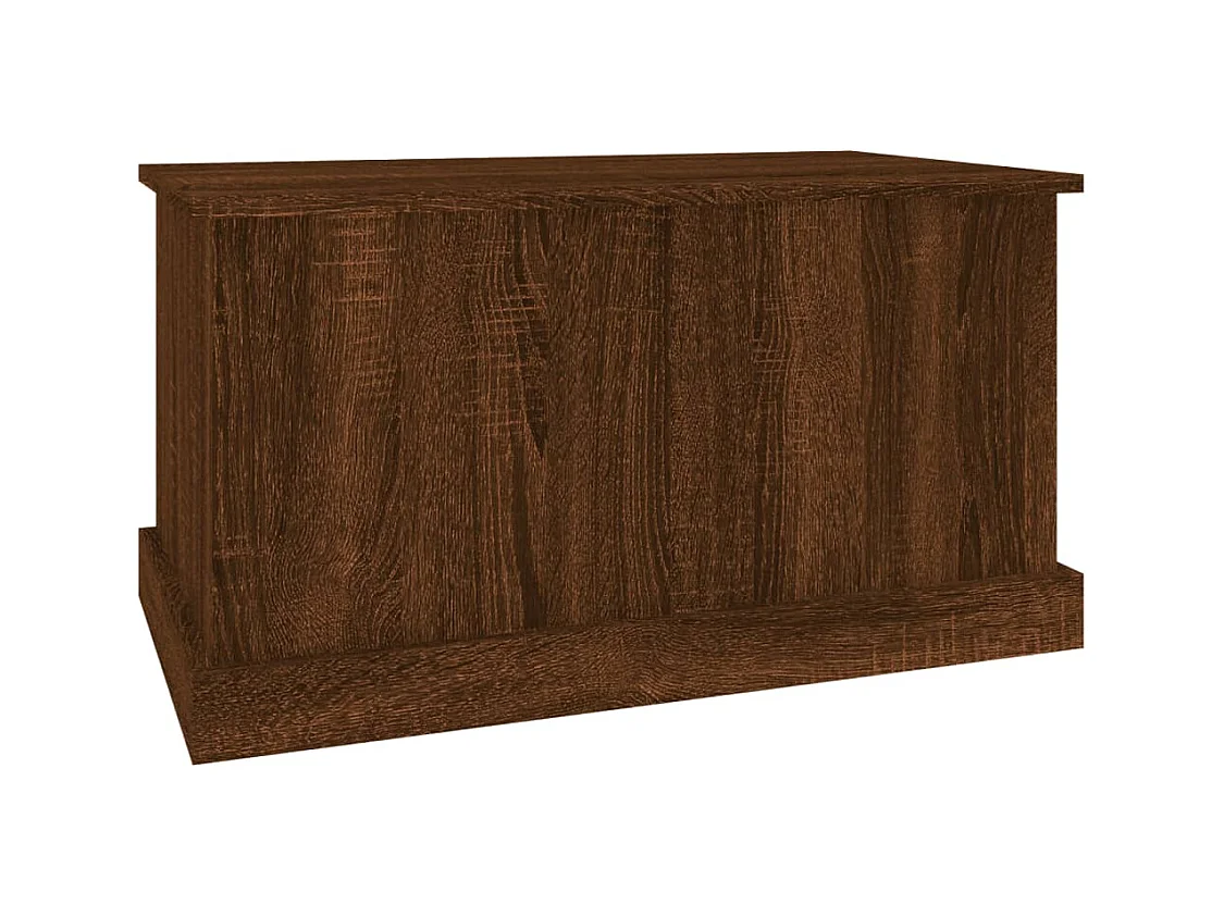 Boîte de rangement chêne marron 70x40x38 bois d'ingénierie