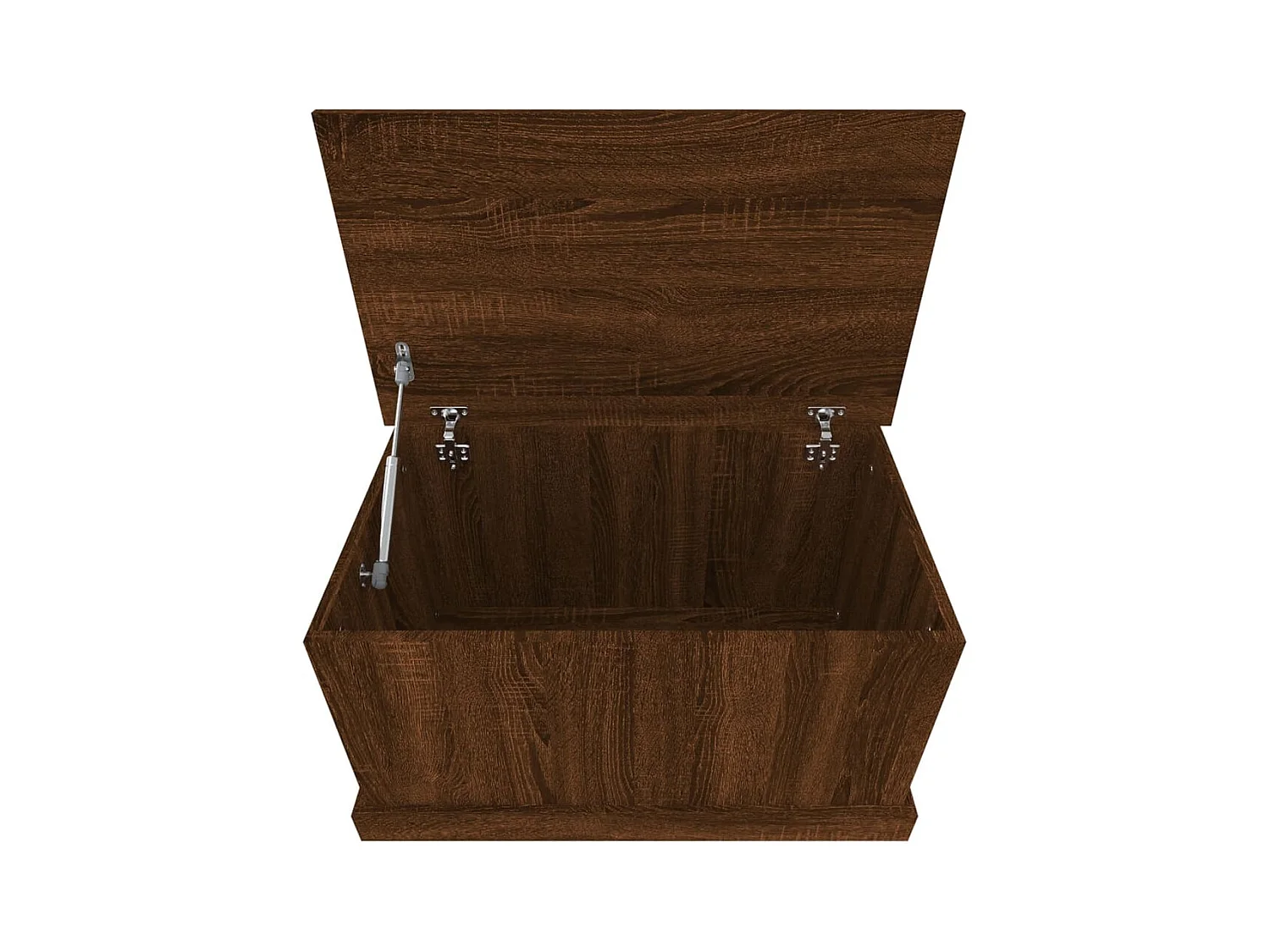 Boîte de rangement chêne marron 70x40x38 bois d'ingénierie