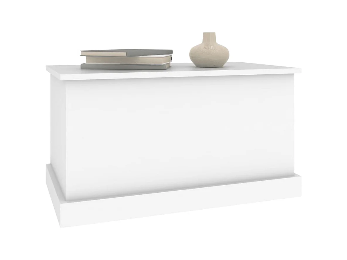 Opbergbox 70x40x38 cm bewerkt hout wit
