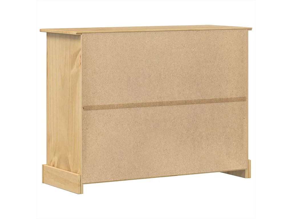 Commode Corona 120x48x91 bois massif de pin